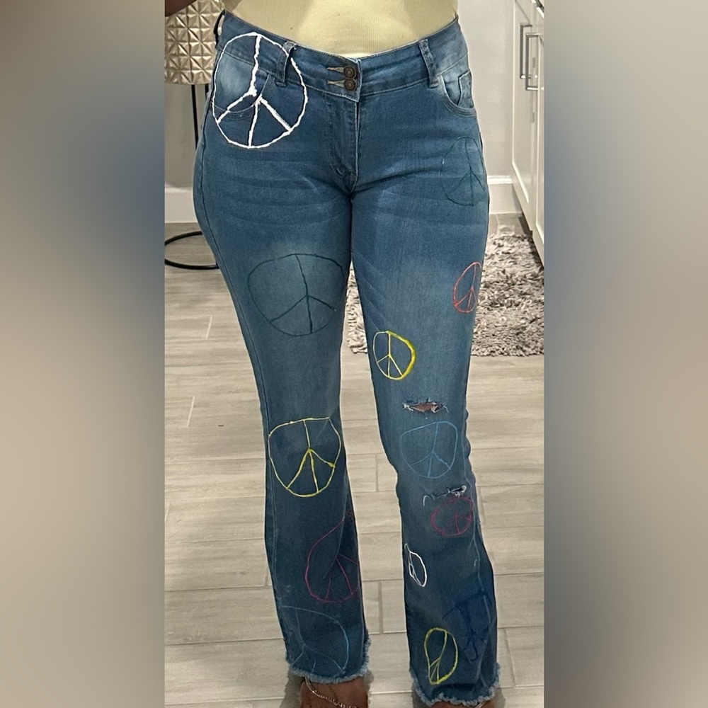 18 custom jeans paint